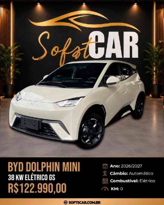 BYD DOLPHIN MINI 38 KW ELÉTRICO GS